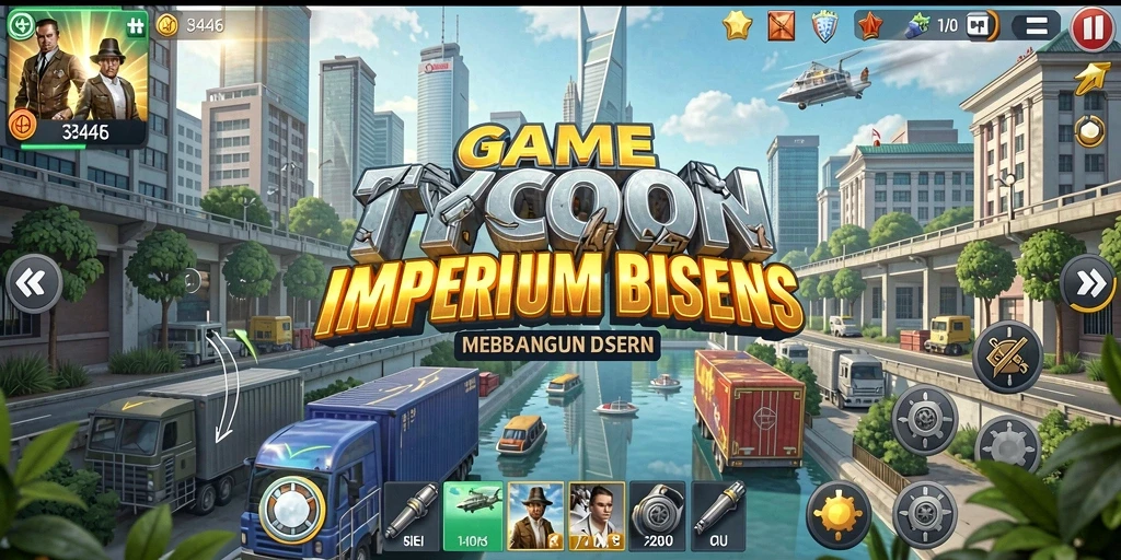 Tampilan gameplay Tycoon yang menarik dan interaktif.