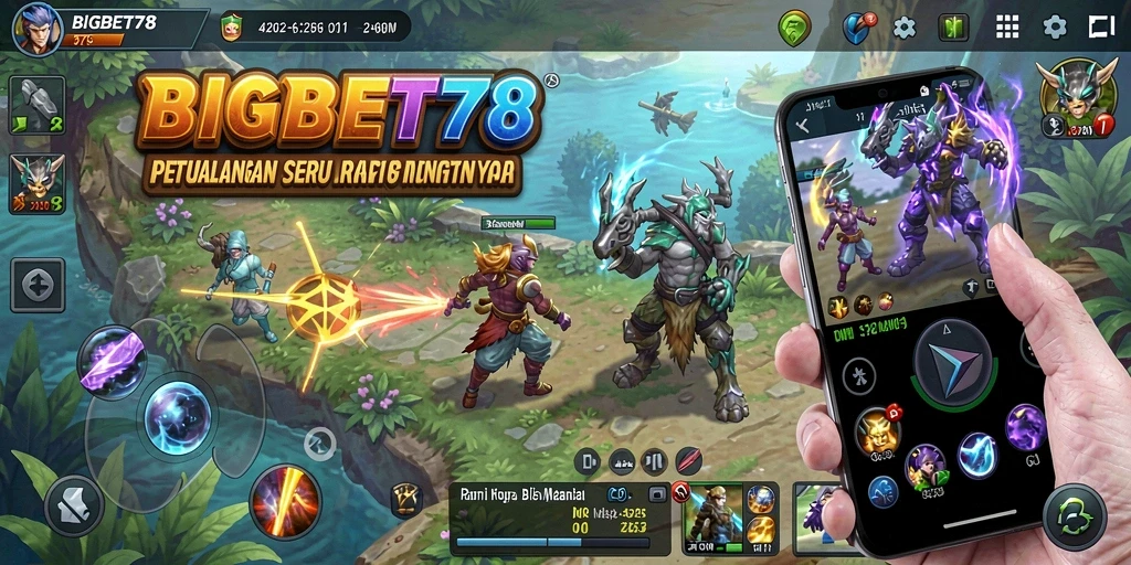 Screenshot BIGBET78 menampilkan karakter utama dalam petualangan menegangkan.