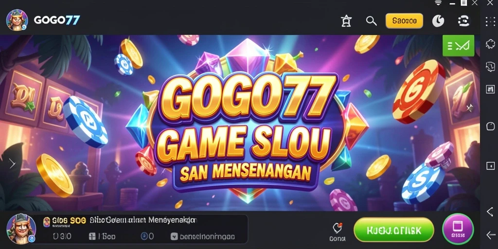Gameplay GOGO77 yang menantang dan mengasyikkan dalam permainan Slot.