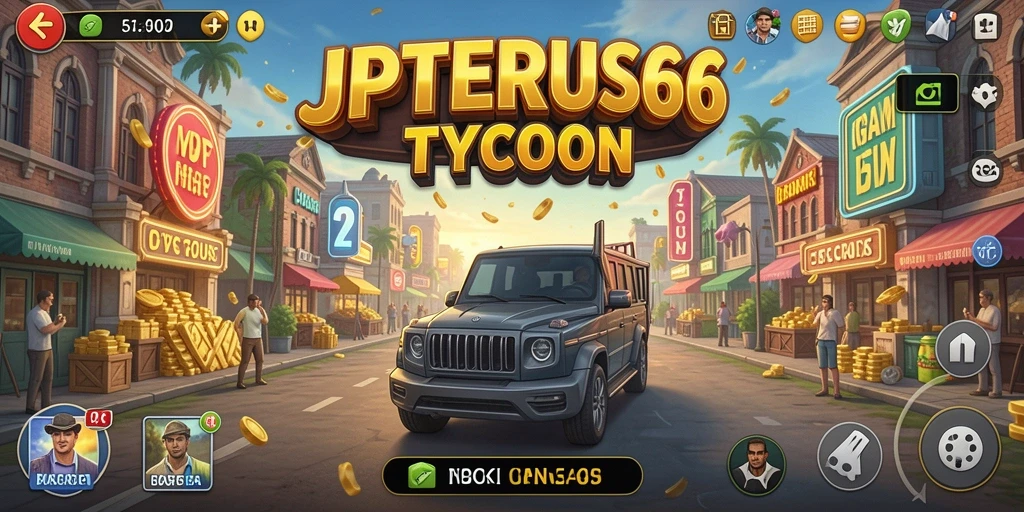 Screenshot menunjukkan gameplay Tycoon yang seru dan menarik.