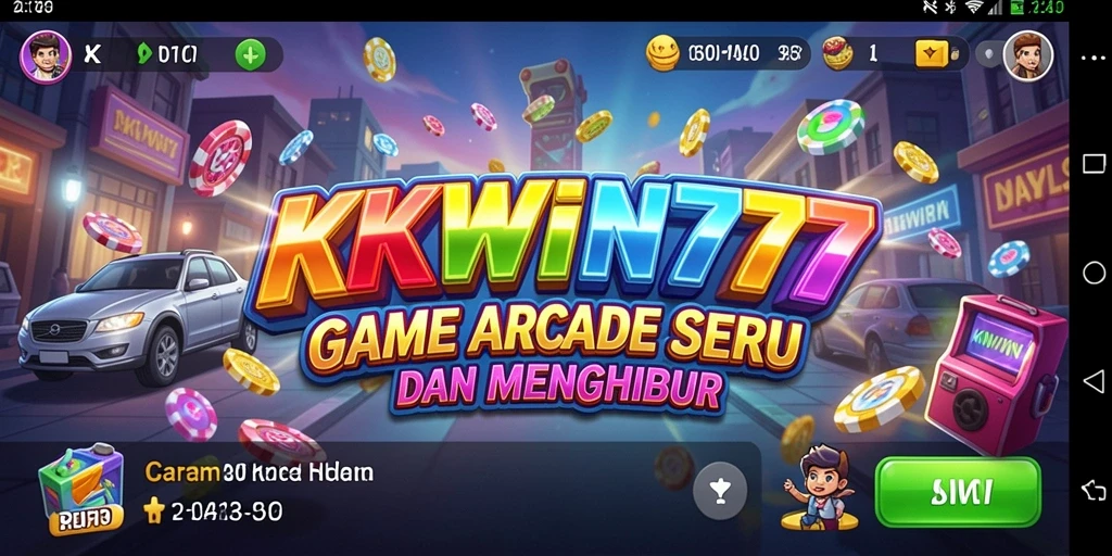 Tangkapan layar utama menunjukkan aksi gameplay seru KKWIN777.